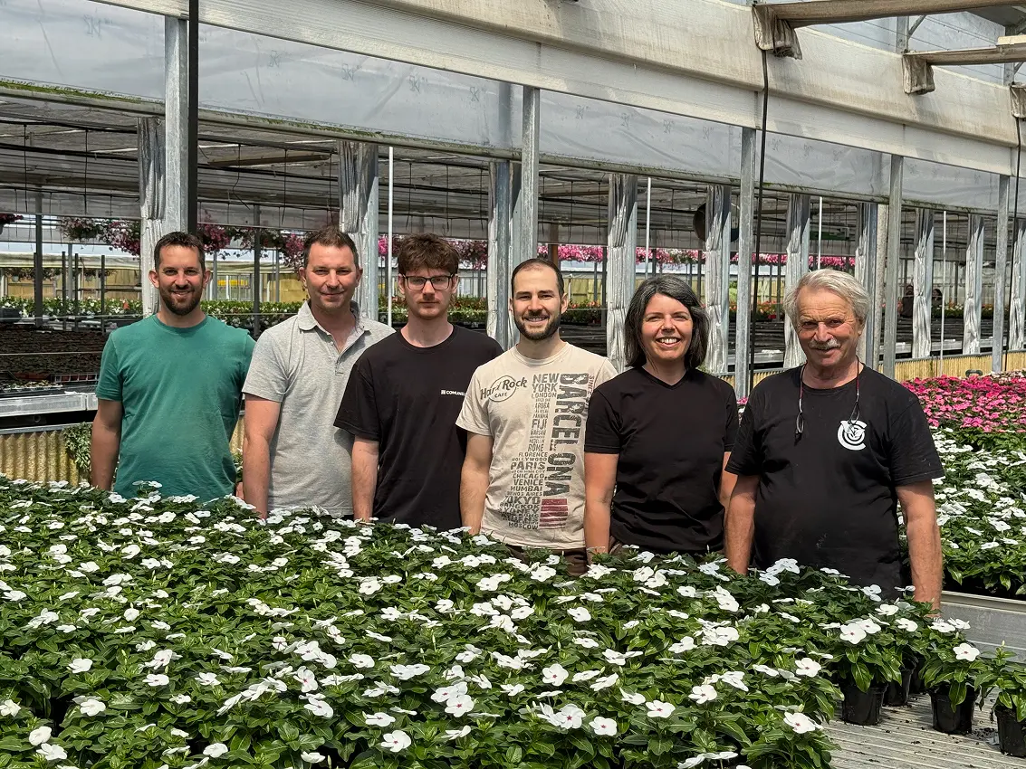 Il team di Floricoltura Sabbadin